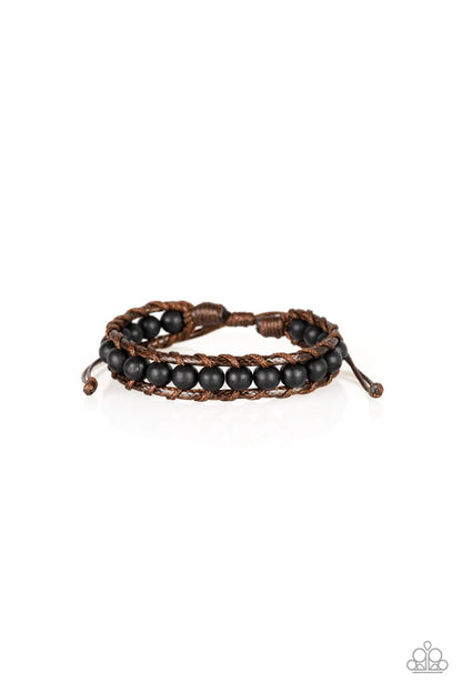 Rural Rover Brown Bracelet - Jewelry by Bretta