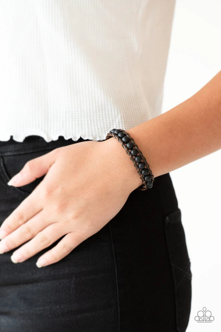 Rural Rover Brown Bracelet - Jewelry by Bretta