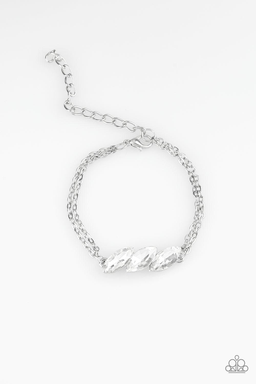 Pretty Priceless White Bracelet - Jewelry by Bretta