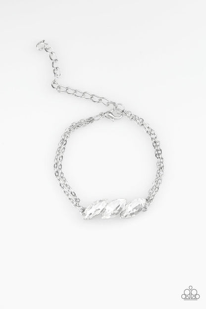 Pretty Priceless White Bracelet - Jewelry by Bretta