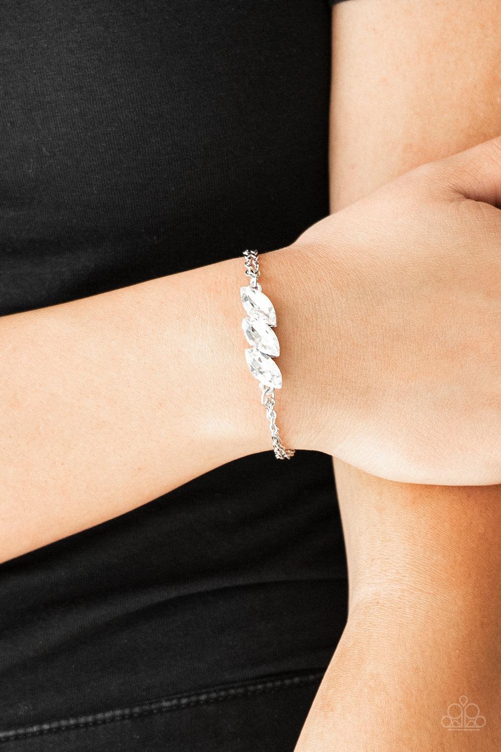 Pretty Priceless White Bracelet - Jewelry by Bretta