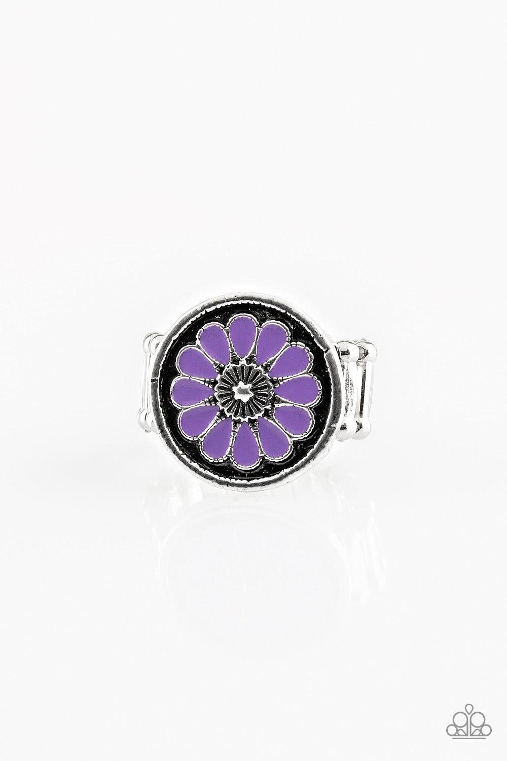 Paparazzi Accessories-Garden View - Purple Ring