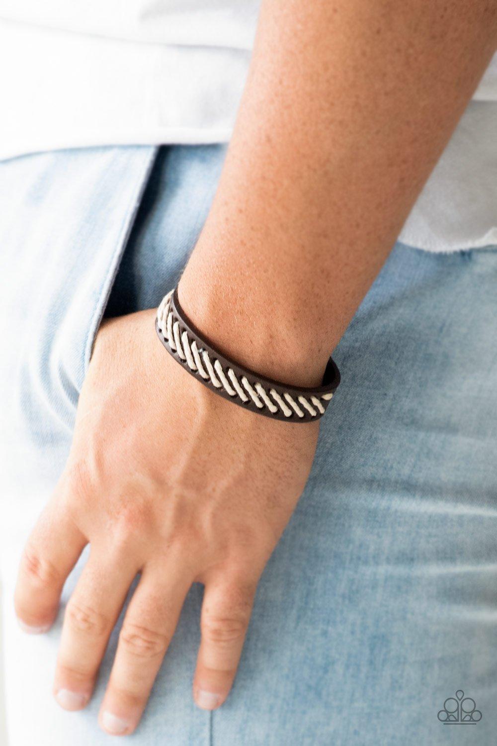 Molten Mogul Green Bracelet - Jewelry by Bretta