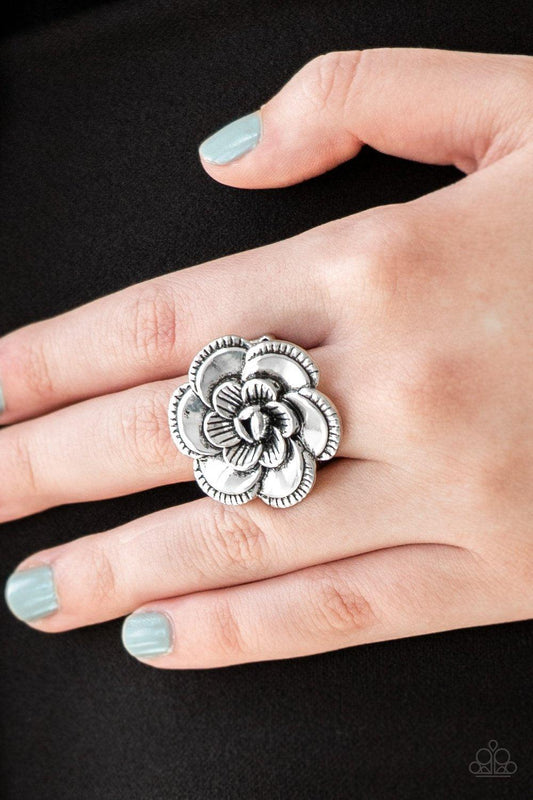 FLOWERBED and Breakfast Silver Ring - Jewelry by Bretta