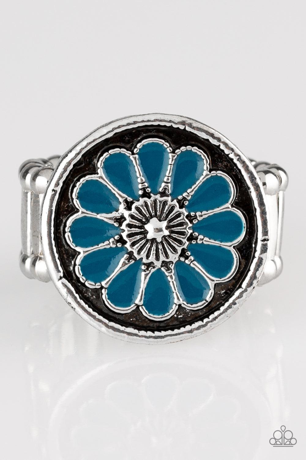 Garden View Blue Ring- Jewelry by Bretta