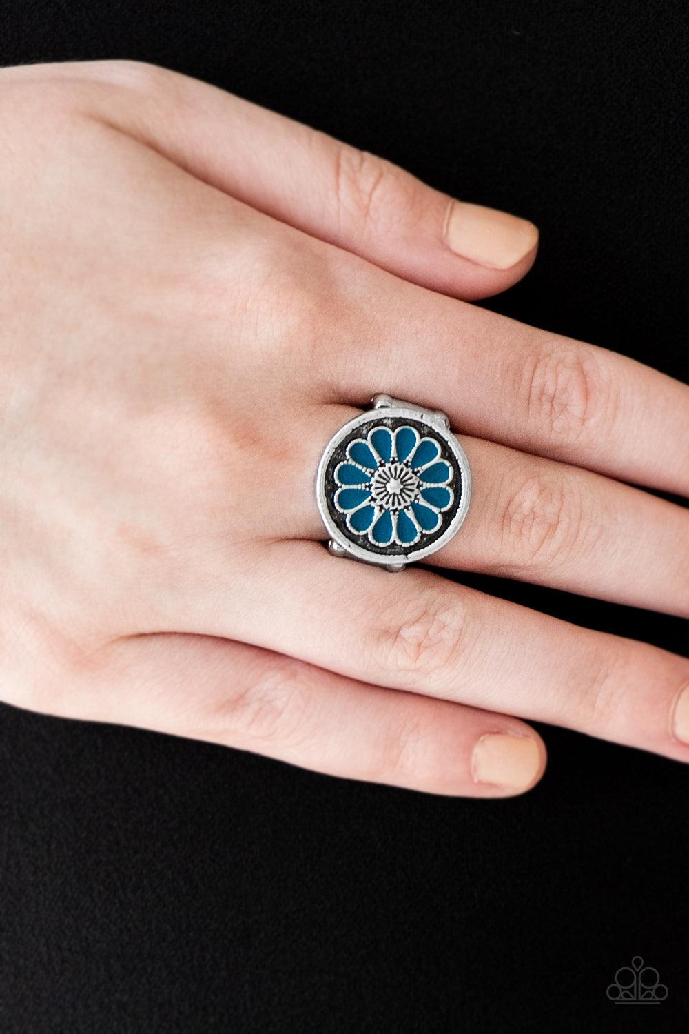 Garden View Blue Ring- Jewelry by Bretta