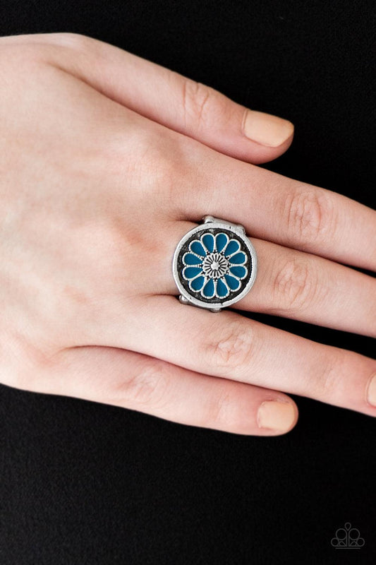 Garden View Blue Ring- Jewelry by Bretta
