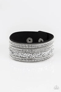 Really Rock Band Black Bracelet - Jewelry by Bretta