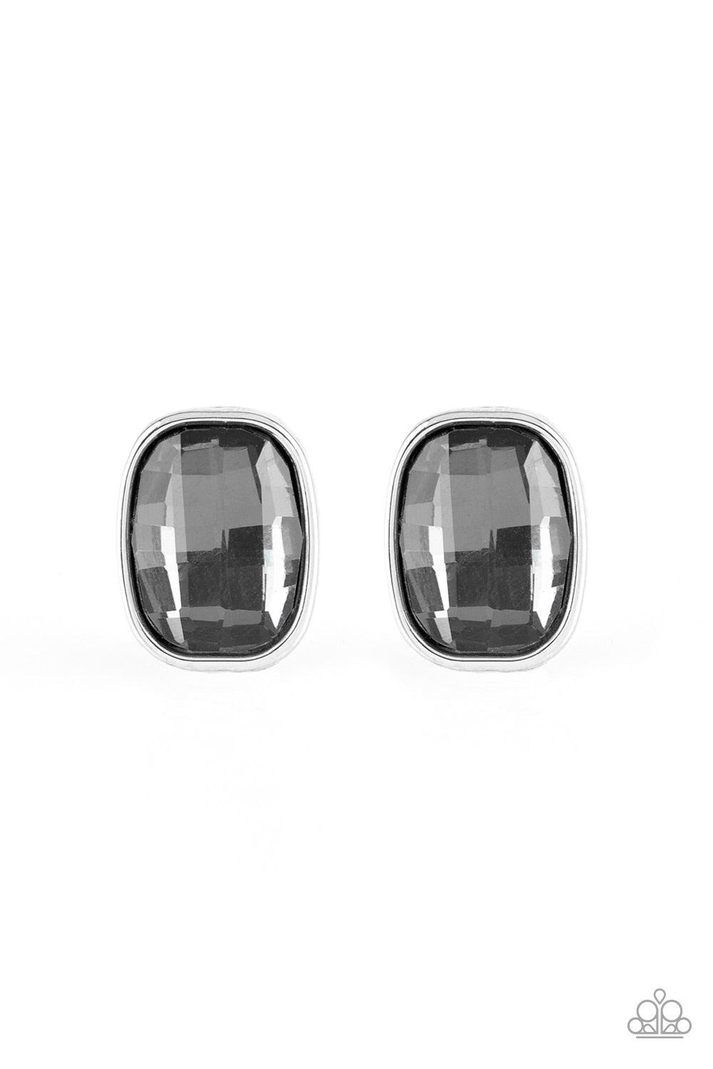 Paparazzi Accessories - Incredibly Iconic - Silver Earrings 