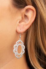 Paparazzi Accessories-Mantras and Mandalas - White Earrings