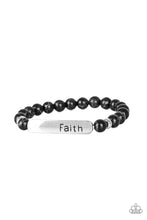 Fearless Faith Black Bracelet - Jewelry by Bretta