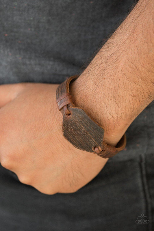 Boot Camp Brown Urban Bracelet - Jewelry by Bretta