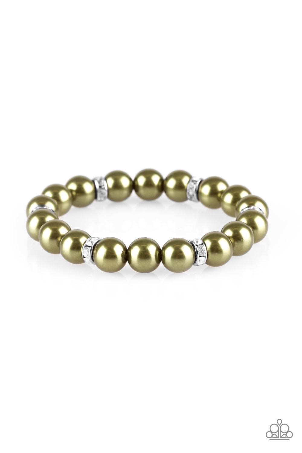 Paparazzi Accessories-Exquisitely Elite Stretch Bracelet - jewelrybybretta
