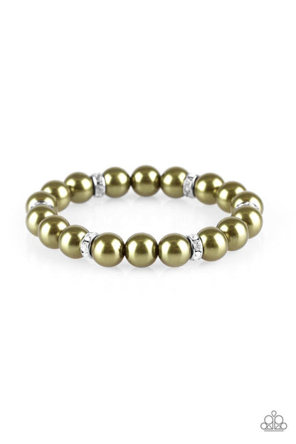 Paparazzi Accessories-Exquisitely Elite Stretch Bracelet - jewelrybybretta