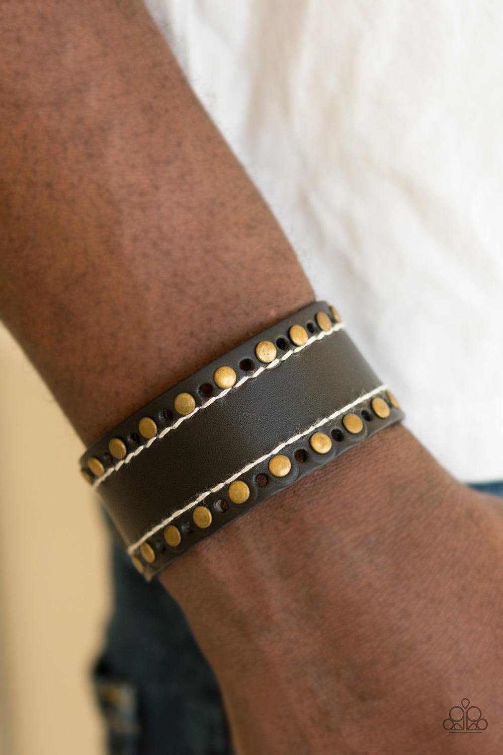 Molten Mogul Green Bracelet - Jewelry by Bretta