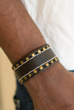 Paparazzi Accessories-The WANDER Years - Black Urban Bracelet - jewelrybybretta