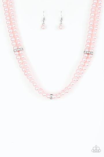 Paparazzi Accessories- Put On Your Party Dress - Pink Necklace
