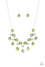 Queen of the Gala Green Necklace - Jewelry by Bretta