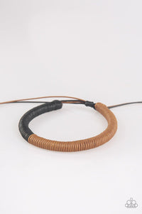 Paparazzi Accessories-TRACKER and Field - Black Urban Bracelet
