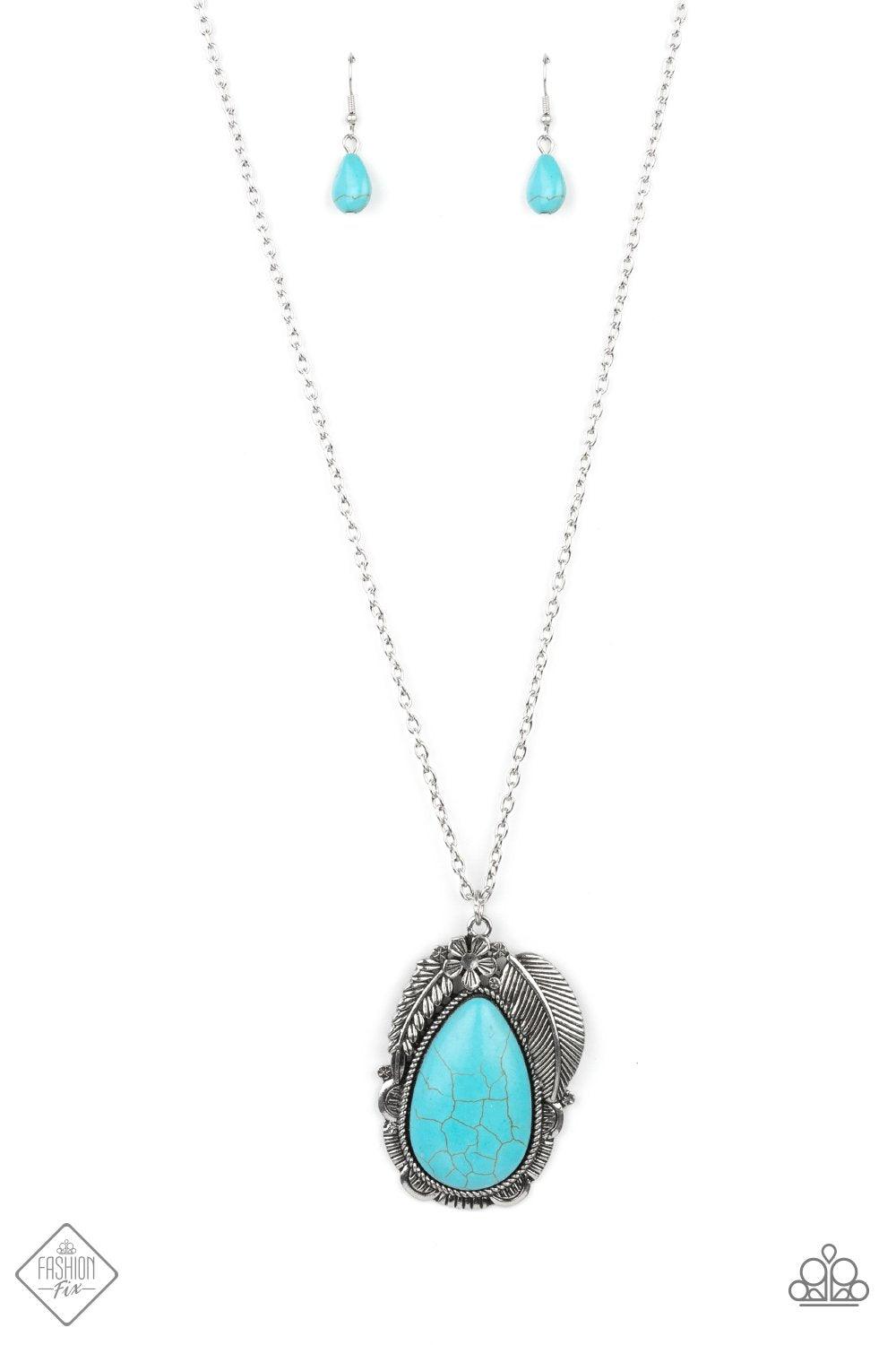 Tropical Mirage Blue Necklace Jewelry by Bretta