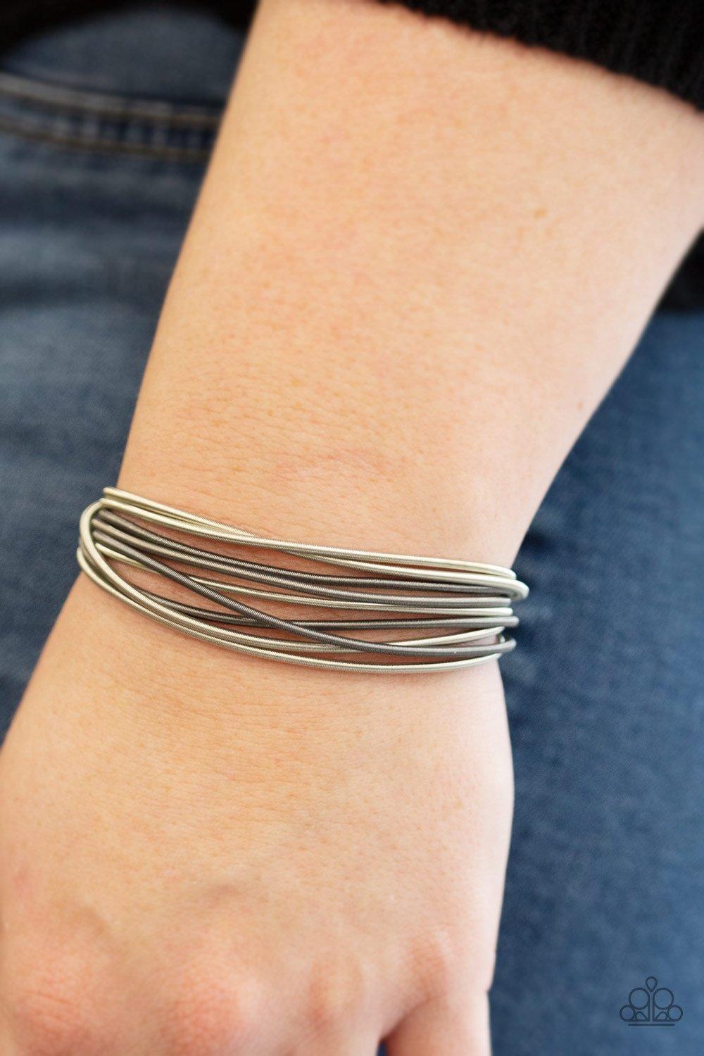 Molten Mogul Green Bracelet - Jewelry by Bretta