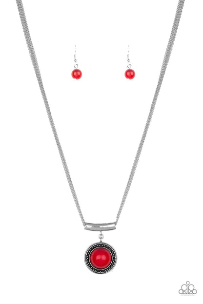 Gypsy Gulf Red Necklace - Jewelry by Bretta