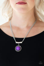 Paparazzi Accessories-Gypsy Gulf - Purple Necklace