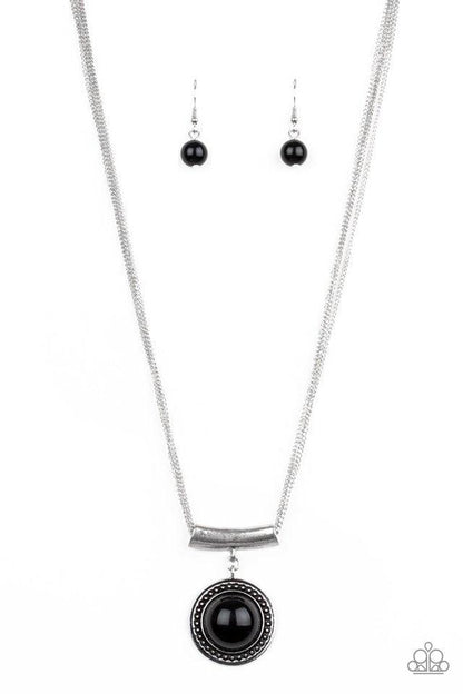 Paparazzi Accessories - Gypsy Gulf - Black Necklace 