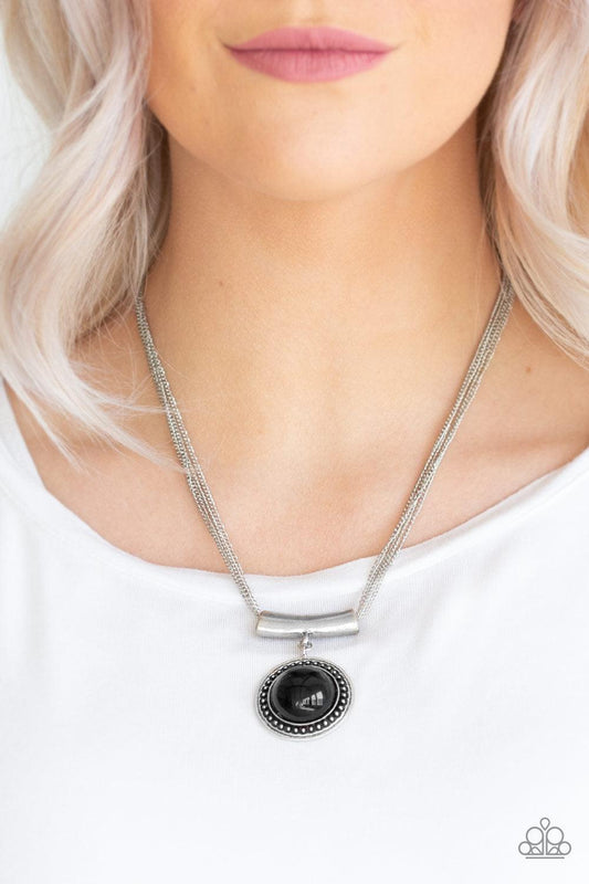 Paparazzi Accessories - Gypsy Gulf - Black Necklace 