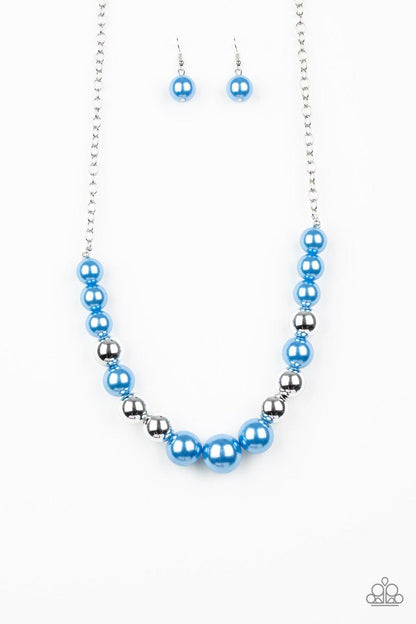 Take Note Blue Necklace - Jewelry by Bretta