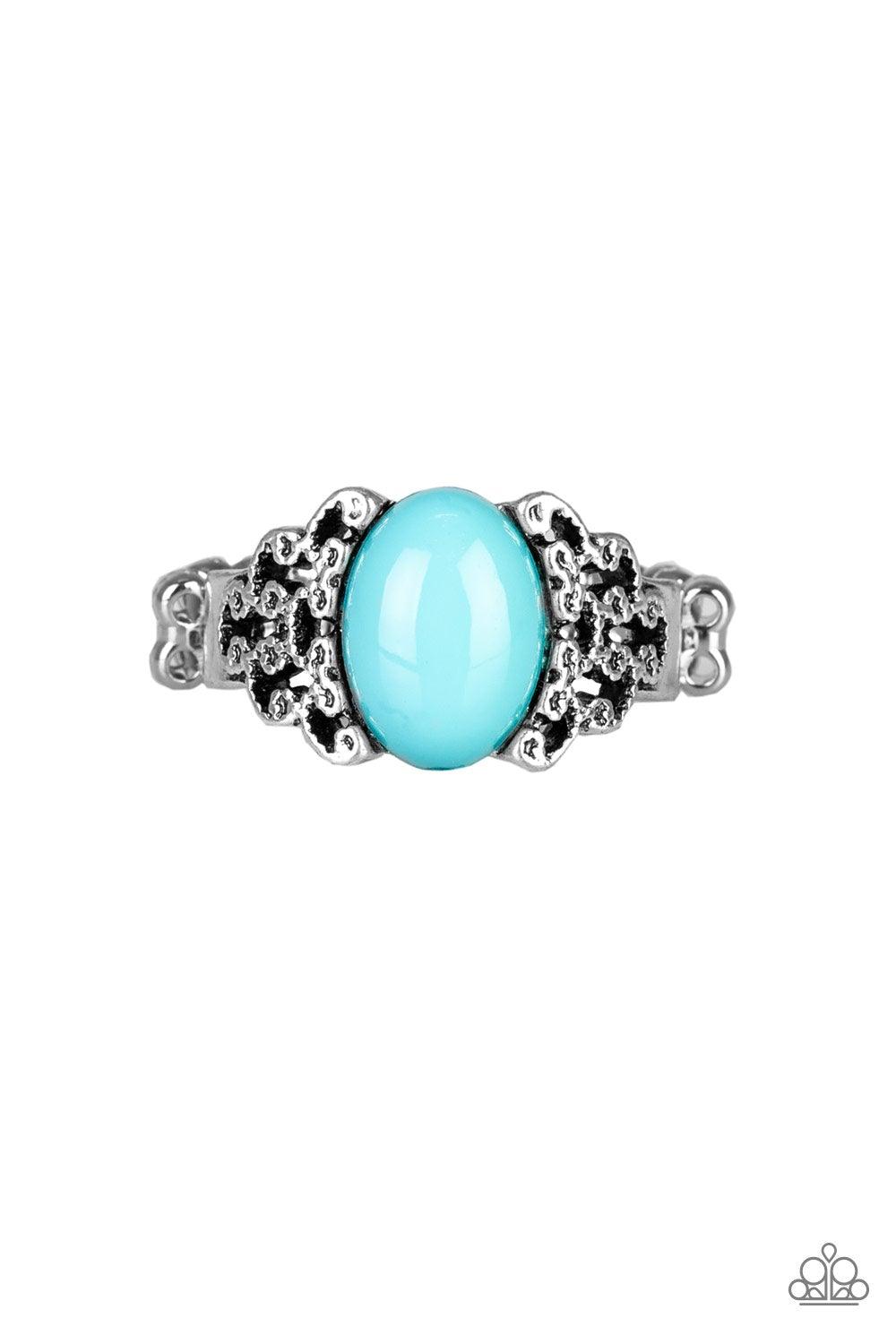 Paparazzi Accessories-Princess Problems - Blue Ring