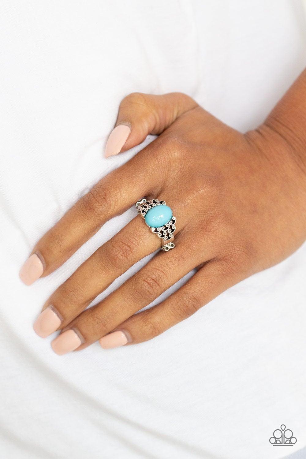 Paparazzi Accessories-Princess Problems - Blue Ring