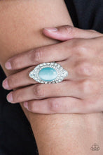 Paparazzi Accessories-Riviera Royalty - Blue Ring