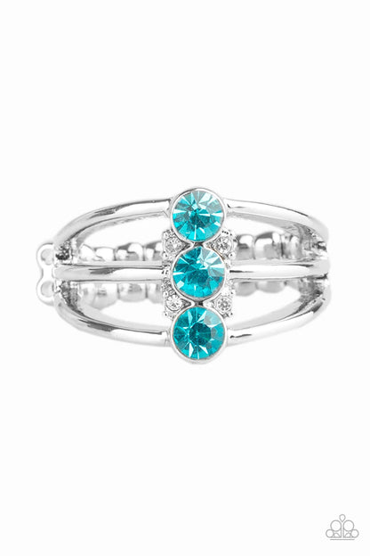 Triple Crown Winner Blue Ring - Jewelry by Bretta