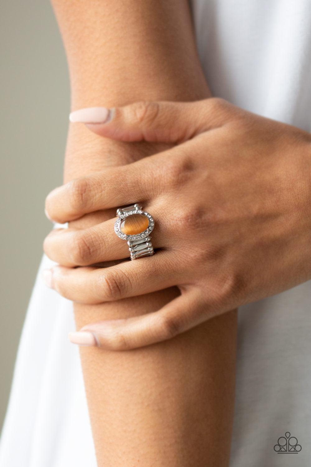 Paparazzi Accessories-Laguna Luxury - Brown Ring