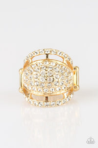 Paparazzi Accessories-The Seven-FIGURE Itch - Gold Ring