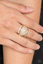 Paparazzi Accessories-The Seven-FIGURE Itch - Gold Ring