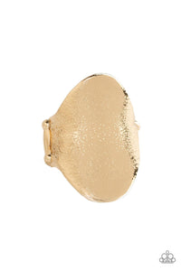 Paparazzi Accessories-Metro Mirror - Gold Ring