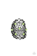 Paparazzi Accessories-Floral Fancies - Green Ring