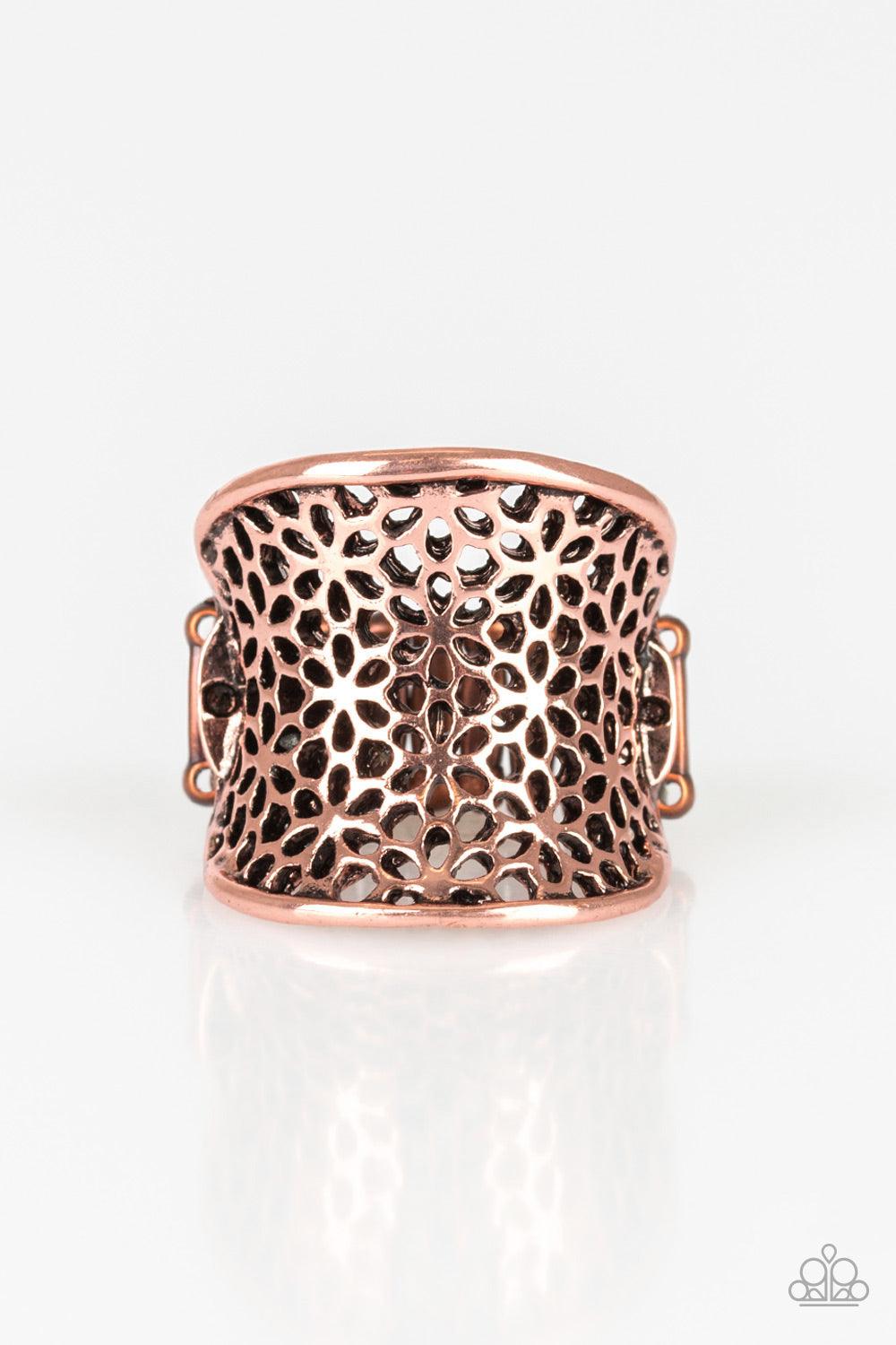 Paparazzi Accessories-Garden Safari - Copper Ring