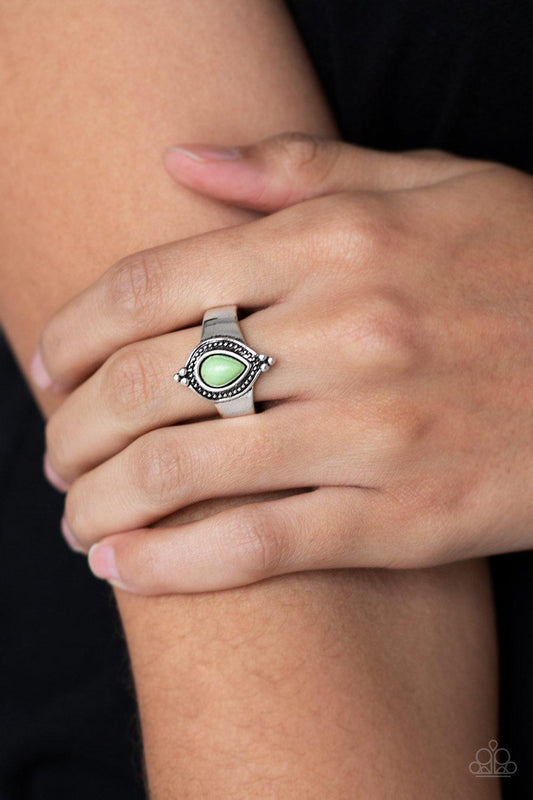 Paparazzi Accessories-Mineral Minimalist - Green Ring