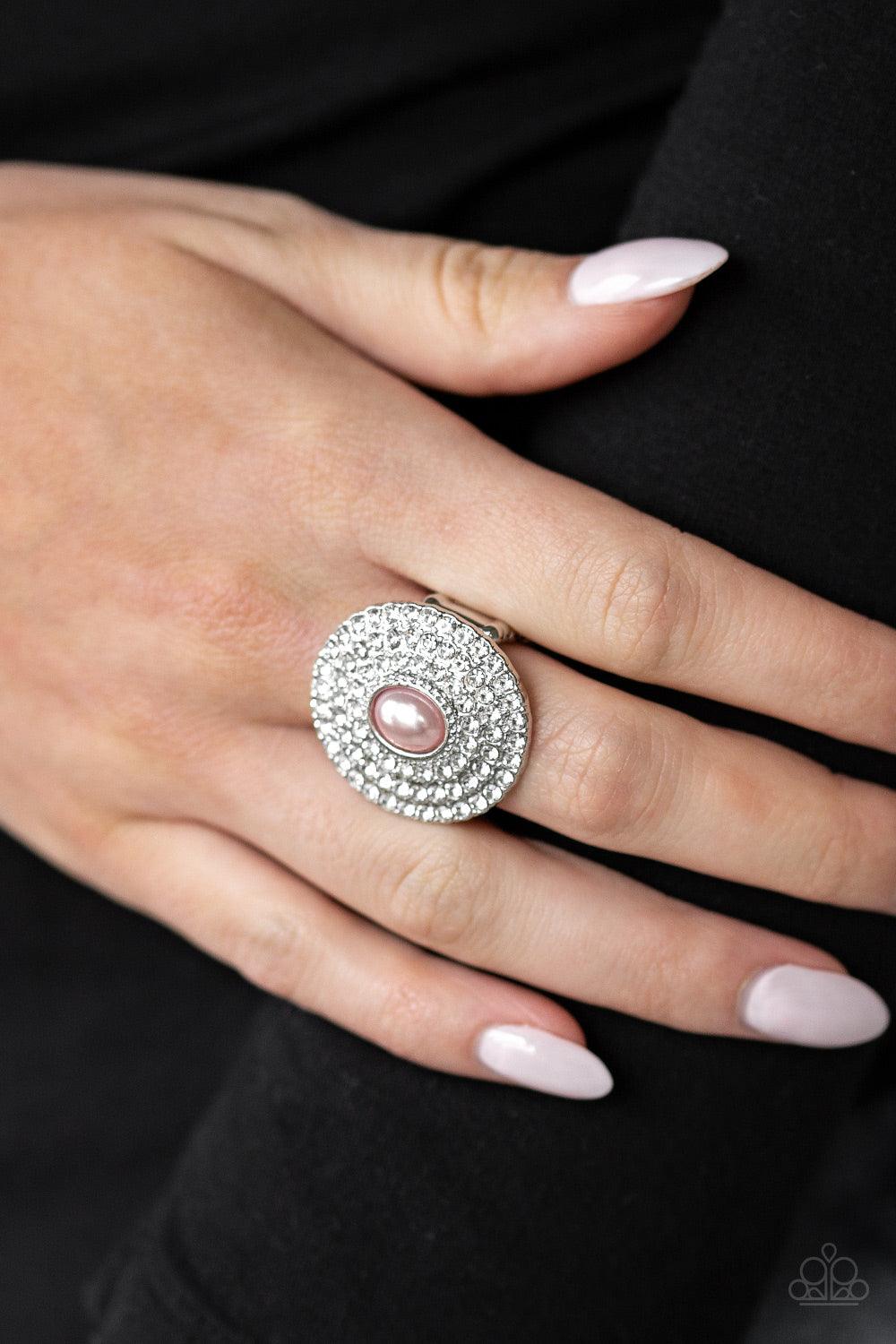 Paparazzi Accessories-Royal Ranking - Pink Ring