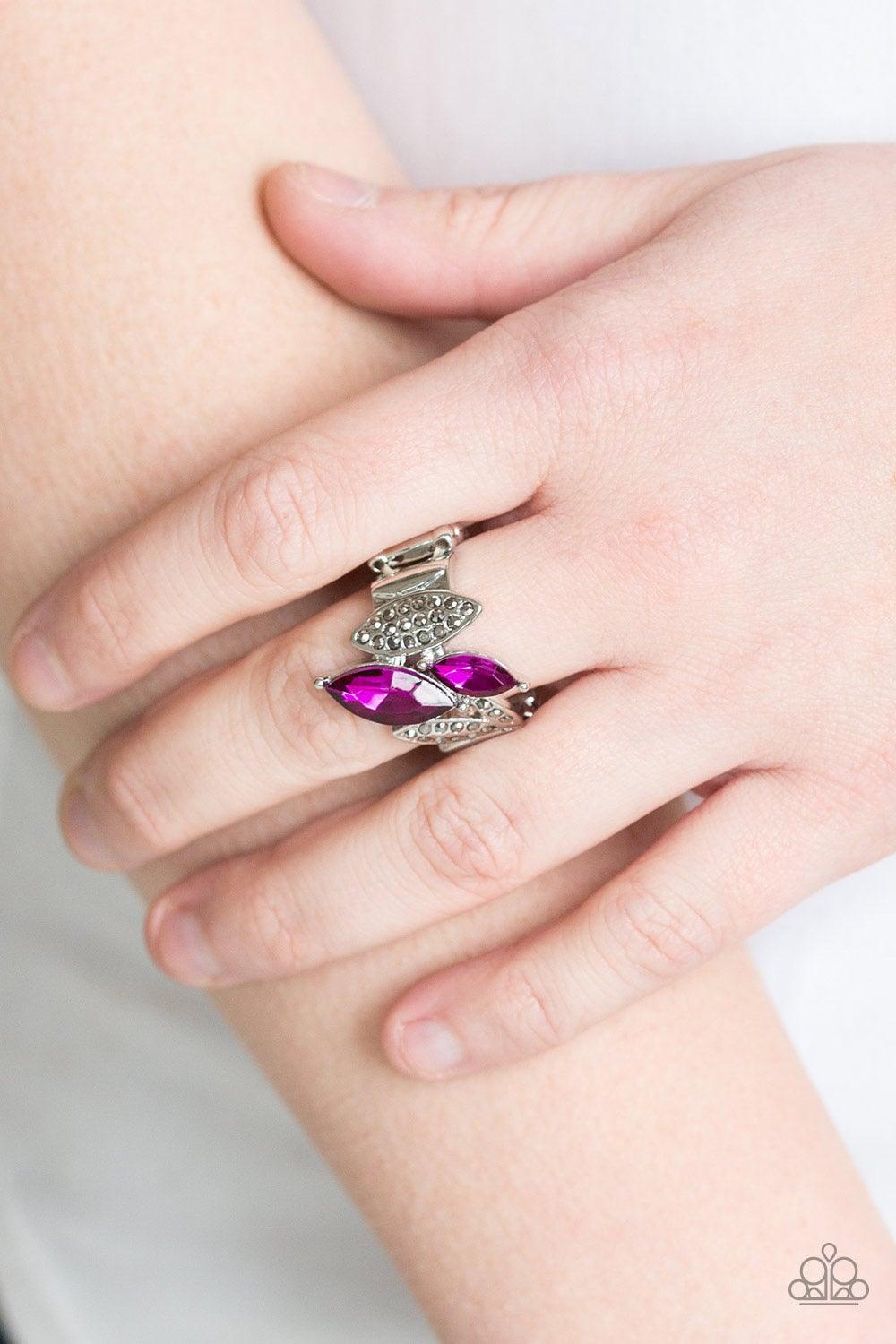 Paparazzi Accessories-Stay Sassy - Pink Ring