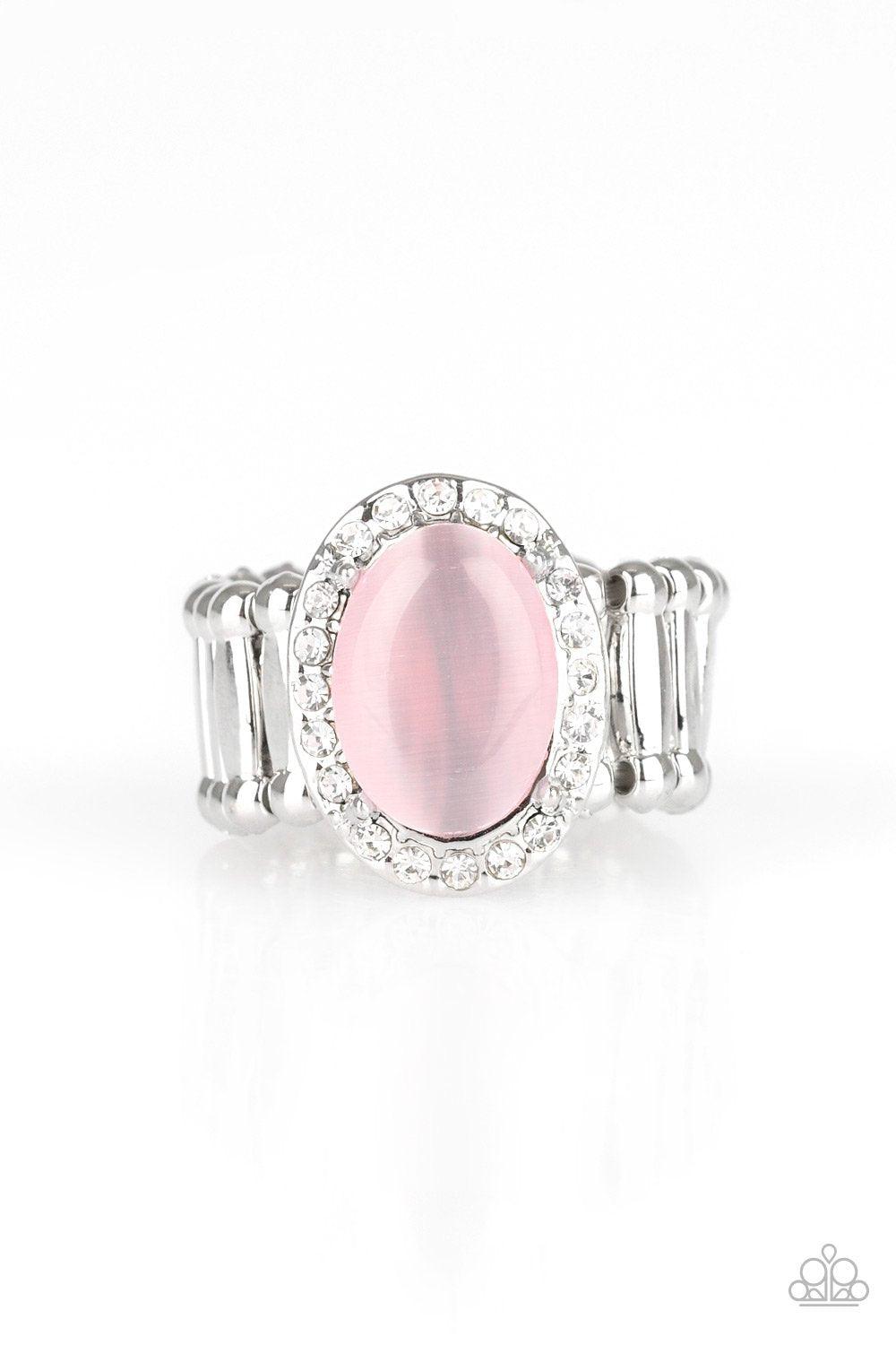 Paparazzi Accessories-Laguna Luxury - Pink Ring