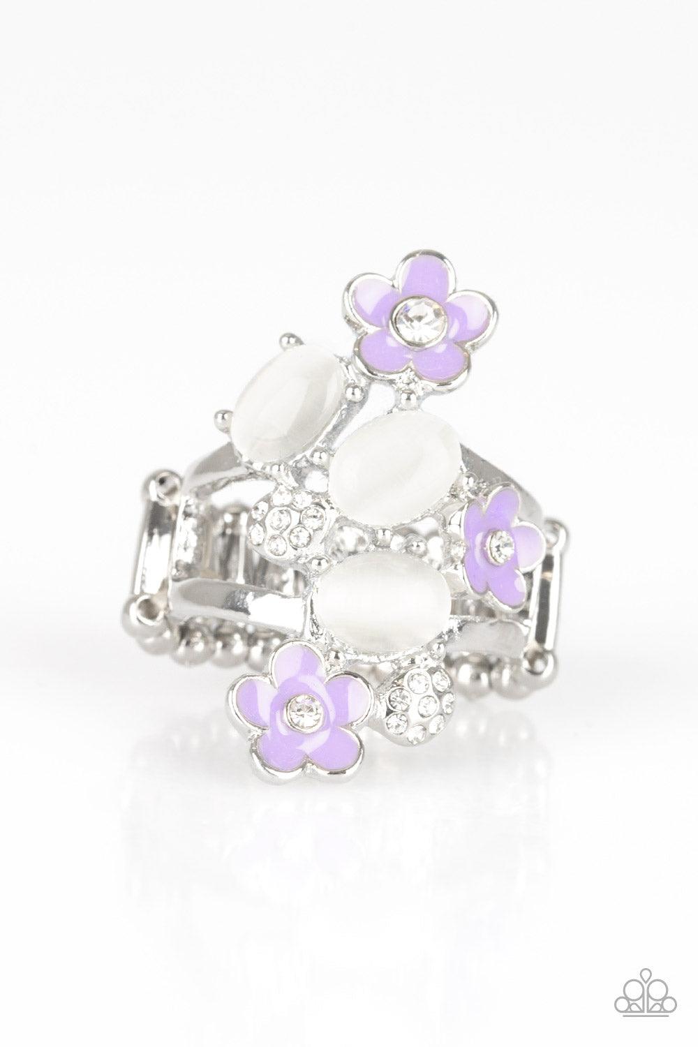 Paparazzi Accessries-Daisy Delight - Purple Ring