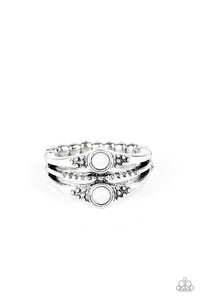 Give It Your ZEST White Ring - Jewelry by Bretta