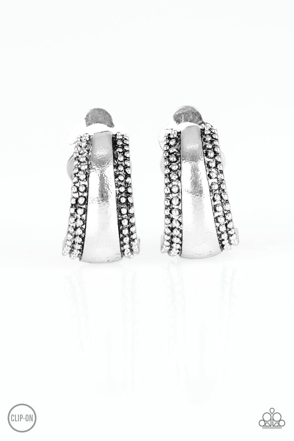 Paparazzi Accessories- Bells Ringing - Silver Earrings - jewelrybybretta