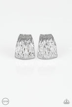 Paparazzi Accessories-Superstar Shimmer - Silver Earrings - jewelrybybretta