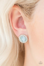 Paparazzi Accessories-Hey There, Gorgeous - Blue Earrings