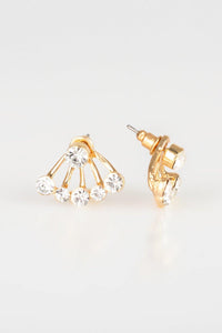 Paparazzi Accessories-Jeweled Jubilee - Gold Earrings
